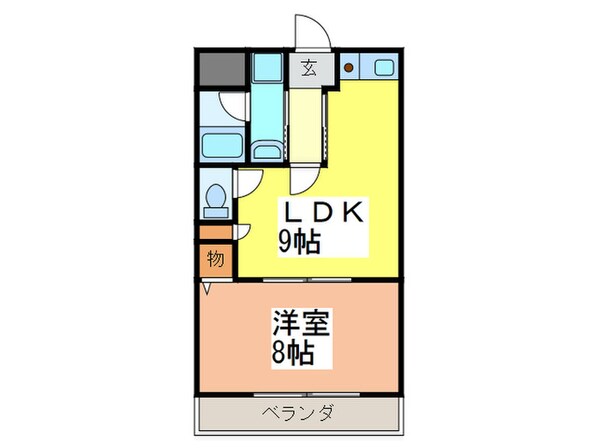 ブランチ６１３の物件間取画像